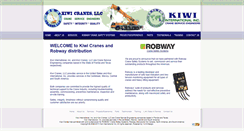 Desktop Screenshot of kiwicranes.com